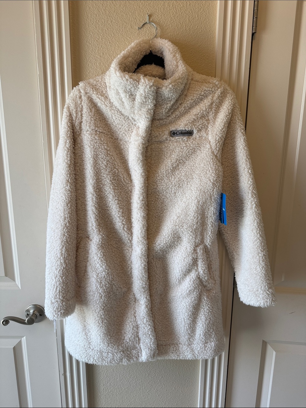 Columbia fleece long jacket